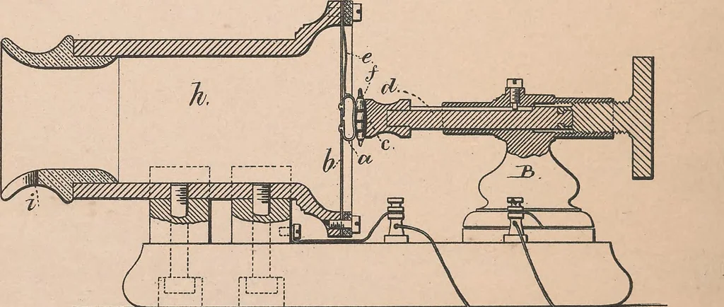 An illustration from Collection of United States patents granted to Thomas A. Edison, 1869-1884, 1869, leaf 597