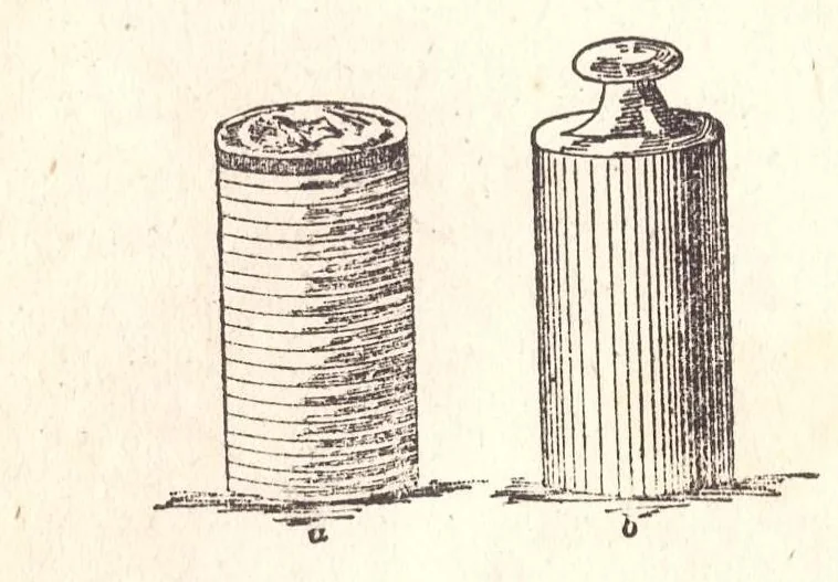 An illustration from Manuale dei giuochi di prestigio e calcolo colle carte, 1905, leaf 120