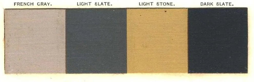 An illustration from Color card H. W. Johns M'F'G Co.: standard paints for structural purposes., 1900, leaf 3