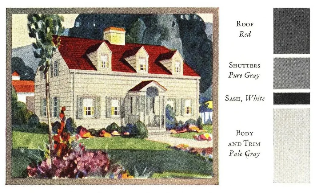 An illustration from Color harmony in the home., 1924, leaf 11
