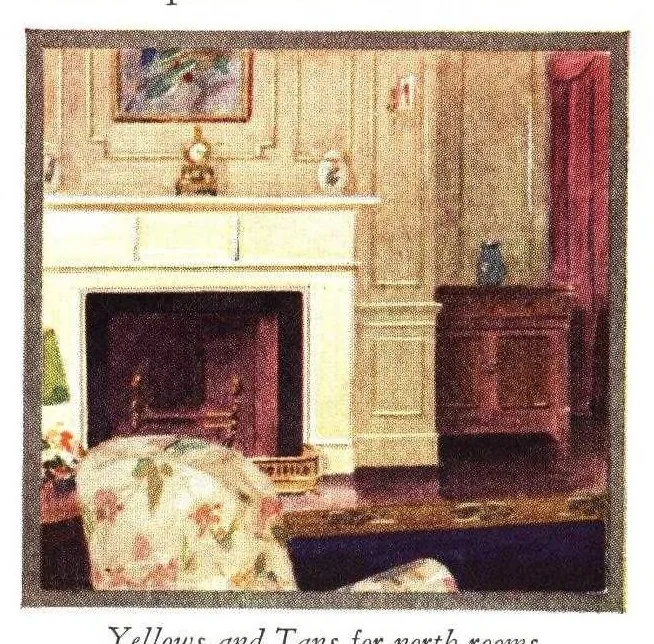 An illustration from Color harmony in the home., 1924, leaf 18