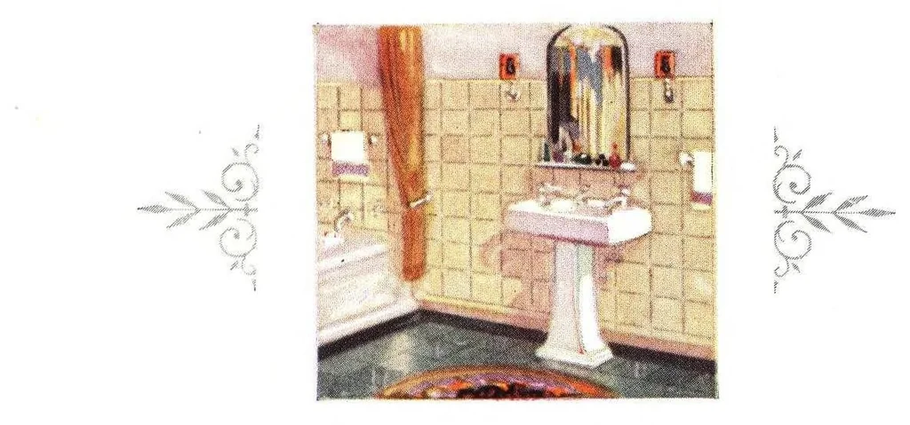 An illustration from Color harmony in the home., 1924, leaf 22