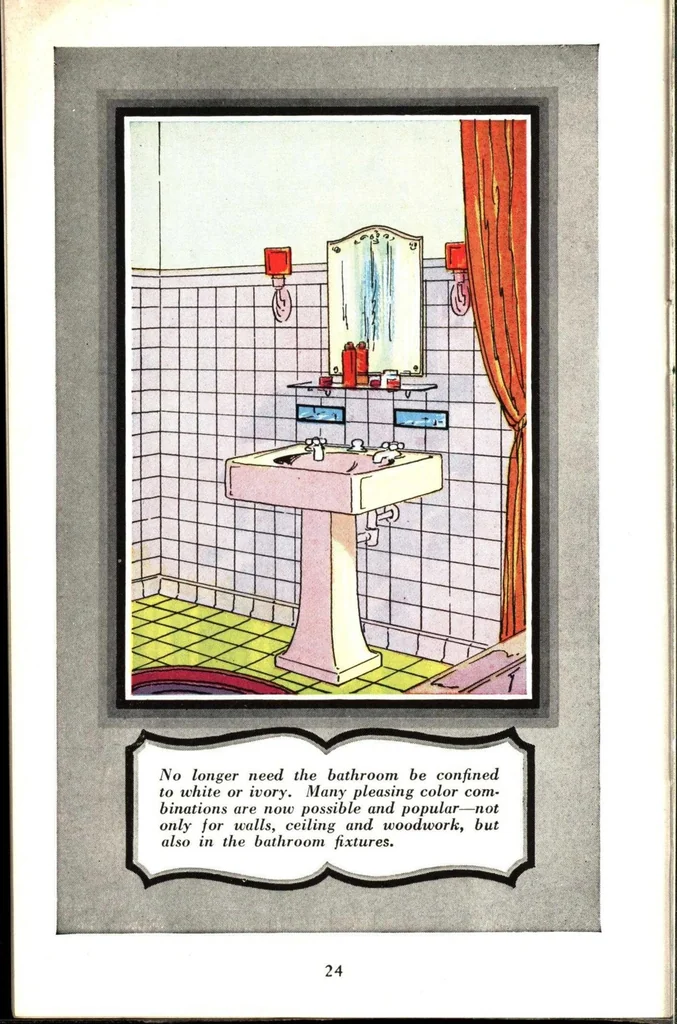 An illustration from Color harmony in the home., 1930, leaf 23