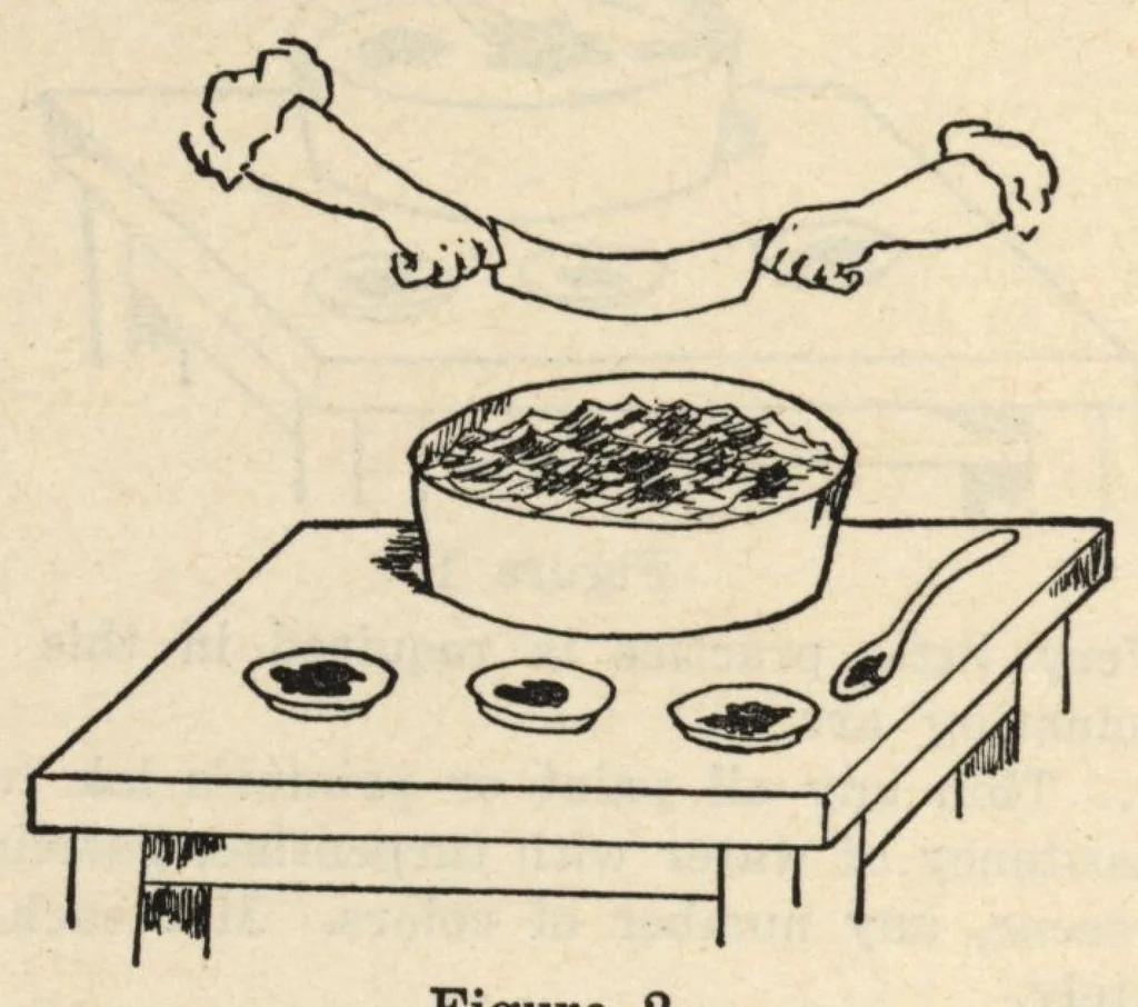 An illustration from Color mixing guide for artists, painters, decorators, printing pressmen, show card writers, sign painters, color mixers, give color mixtures by parts., 1923, leaf 71