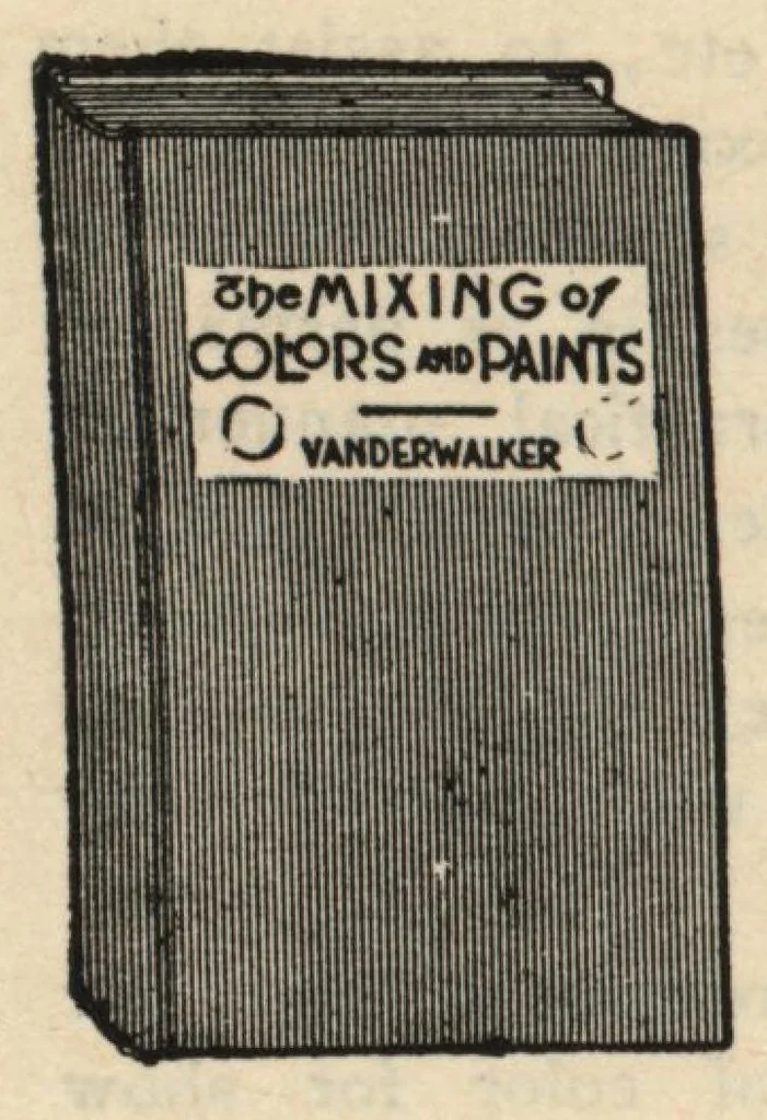 An illustration from Color mixing guide for artists, painters, decorators, printing pressmen, show card writers, sign painters, color mixers, give color mixtures by parts., 1923, leaf 81