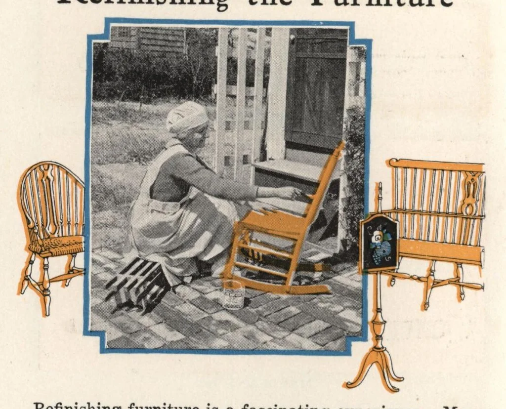 An illustration from Colors : how to use them in your home., 1930, leaf 1