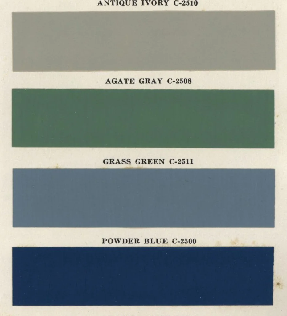 An illustration from Colors : how to use them in your home., 1930, leaf 3
