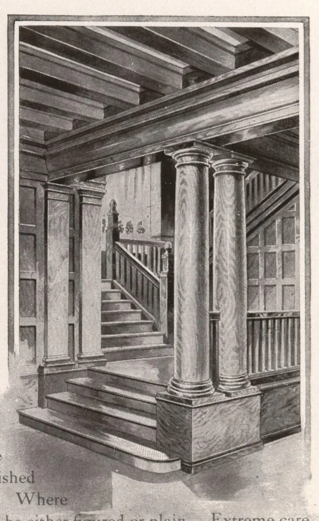 An illustration from Common sense about interiors., 1910, leaf 3