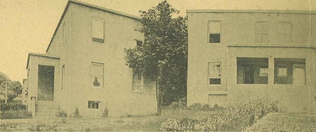 An illustration from Concrete cottages, 1910, leaf 14