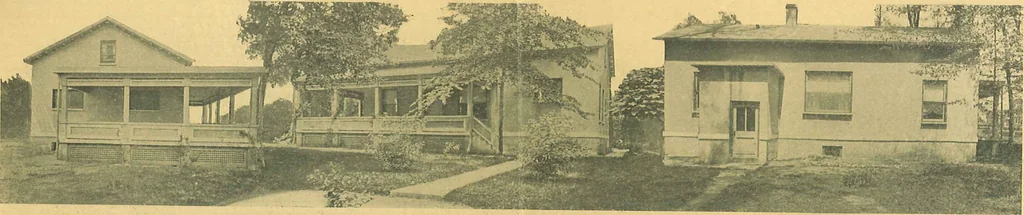 An illustration from Concrete cottages, 1910, leaf 5