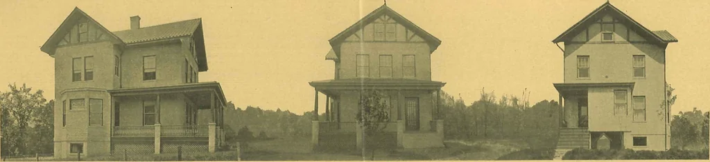 An illustration from Concrete cottages, 1910, leaf 7