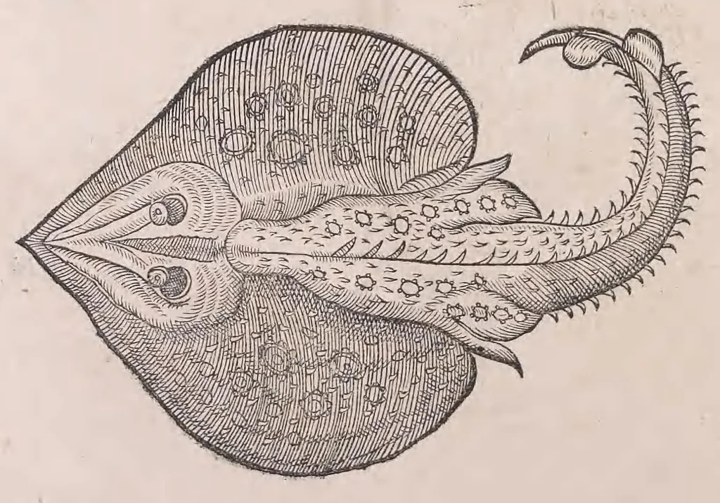 An illustration from Conr. Gesneri Tigurini medicinæ et philosophiae professoris in Schola Tigurina, Historiæ animalium liber II : qui est de quadrupedibus ouiparis, 1586, leaf 502