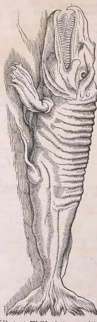 An illustration from Conr. Gesneri Tigurini medicinæ et philosophiae professoris in Schola Tigurina, Historiæ animalium liber II : qui est de quadrupedibus ouiparis, 1586, leaf 536