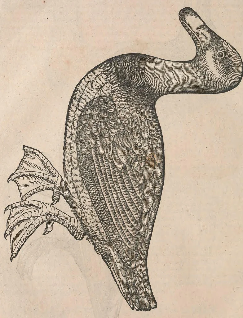 An illustration from Conr. Gesneri Tigurini, medicinae et philosophiae professoris in Schola Tigurina, Historiae animalium liber II : qui est De quadrupedibus ouiparis, 1586, leaf 262