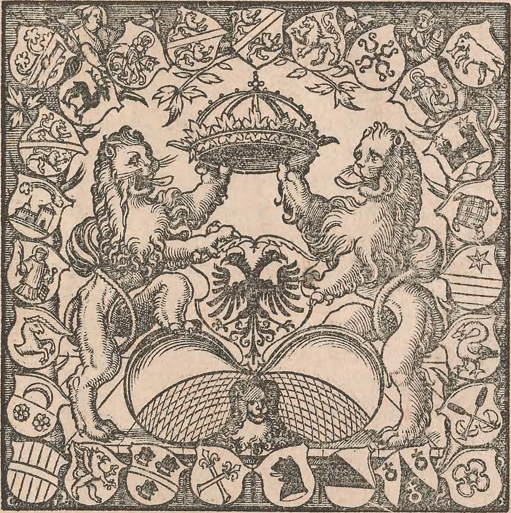 An illustration from Conradi Gesneri medici Tigurini Historiæ animalium Lib. I. de quadrupedibus uiuiparis : opus philosophis, medicis, grammaticis, philologis, poëtis, & omnibus rerum linguarumq́; uariarum studiosis, utilissimum simul iucundissimumq́; futurum .., 1551, leaf 4