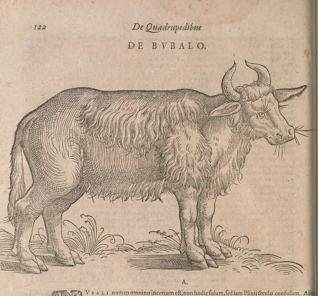 An illustration from Conradi Gesneri medici Tigurini Historiae animalium liber primus de quadrupedibus viuiparis : opus philosophis, medicis, grammaticis, philologis, poëtis, & omnibus rerum linguarumq́ue variarum studiosis, vtilissimum simul iucundissimumq́ue futurum, 1602, leaf 167