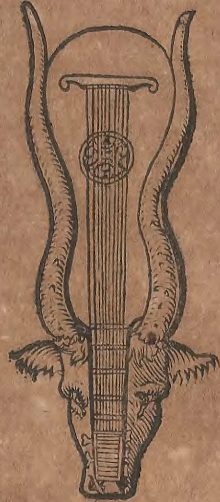 An illustration from Conradi Gesneri medici Tigurini Historiae animalium liber primus de quadrupedibus viuiparis : opus philosophis, medicis, grammaticis, philologis, poëtis, & omnibus rerum linguarumq́ue variarum studiosis, vtilissimum simul iucundissimumq́ue futurum, 1602, leaf 340