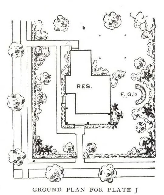 An illustration from Correct color schemes illustrated., 1910, leaf 24