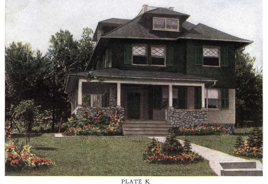 An illustration from Correct color schemes illustrated., 1910, leaf 25