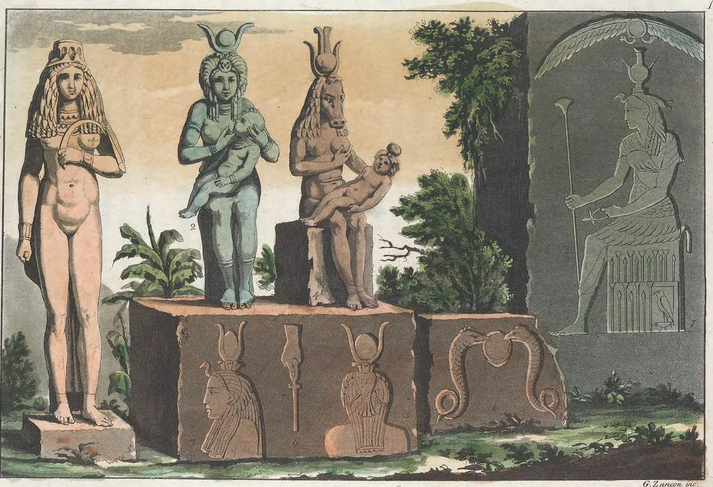 An illustration from Le Costume ancien et moderne ; ou, Histoire du gouvernement, de la milice, de la religion, des arts, sciences et usages de tous les peuples anciens et modernes, d'après les monumens de l'antiquité et accompagné de dessins analogues au sujet, 1815, leaf 151