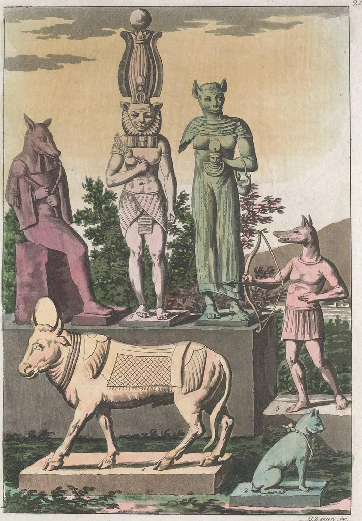 An illustration from Le Costume ancien et moderne ; ou, Histoire du gouvernement, de la milice, de la religion, des arts, sciences et usages de tous les peuples anciens et modernes, d'après les monumens de l'antiquité et accompagné de dessins analogues au sujet, 1815, leaf 164