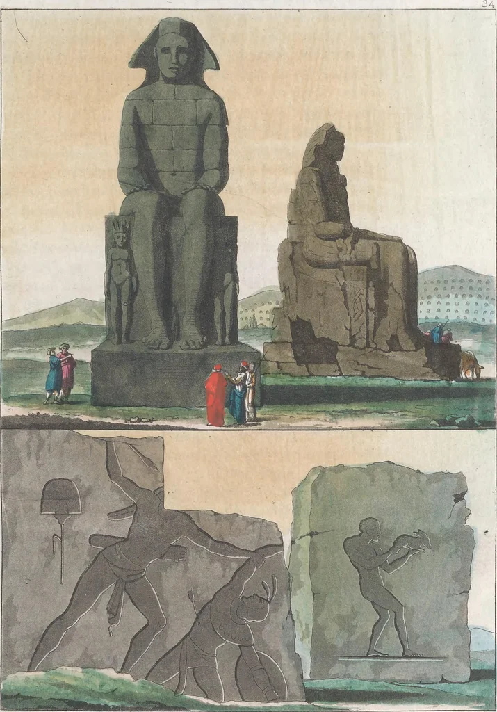 An illustration from Le Costume ancien et moderne ; ou, Histoire du gouvernement, de la milice, de la religion, des arts, sciences et usages de tous les peuples anciens et modernes, d'après les monumens de l'antiquité et accompagné de dessins analogues au sujet, 1815, leaf 240