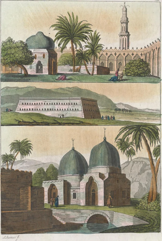 An illustration from Le Costume ancien et moderne ; ou, Histoire du gouvernement, de la milice, de la religion, des arts, sciences et usages de tous les peuples anciens et modernes, d'après les monumens de l'antiquité et accompagné de dessins analogues au sujet, 1815, leaf 297