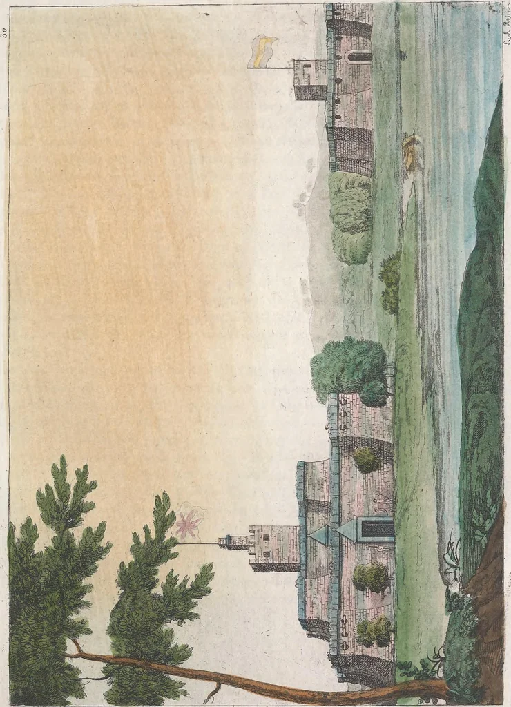 An illustration from Le Costume ancien et moderne ; ou, Histoire du gouvernement, de la milice, de la religion, des arts, sciences et usages de tous les peuples anciens et modernes, d'après les monumens de l'antiquité et accompagné de dessins analogues au sujet, 1815, leaf 258