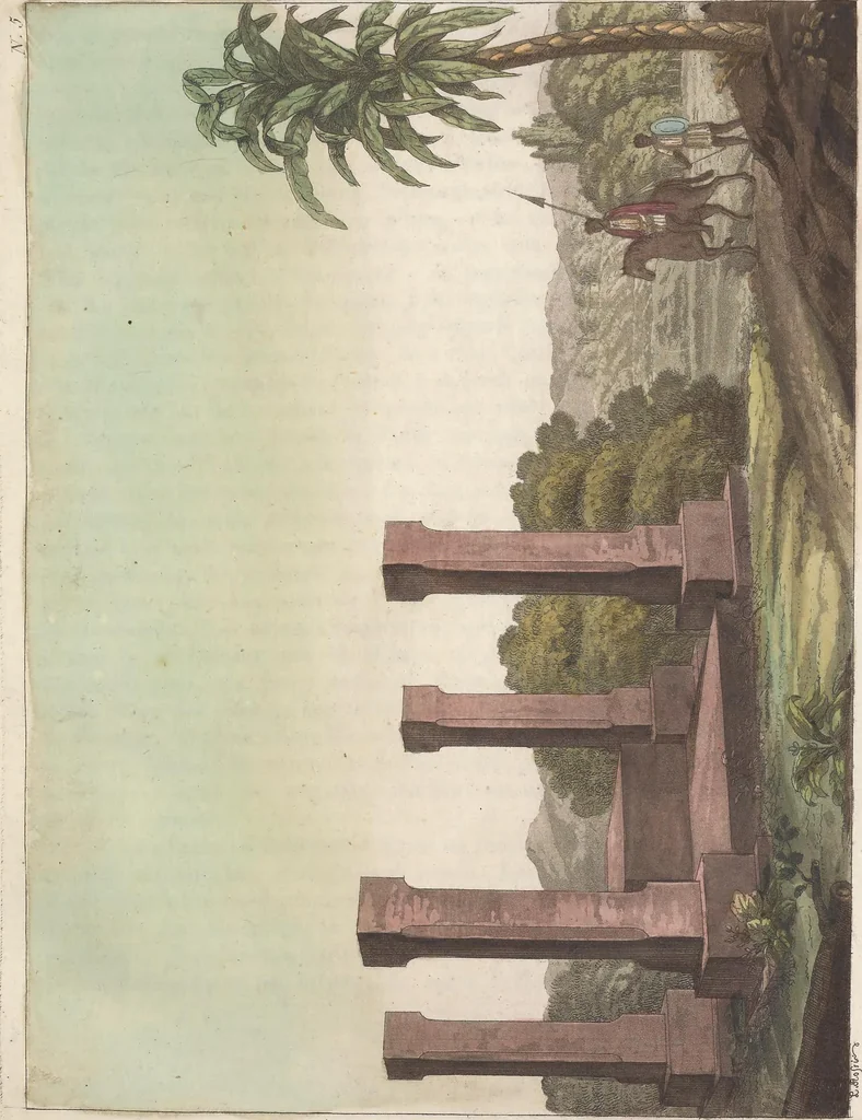 An illustration from Le Costume ancien et moderne ; ou, Histoire du gouvernement, de la milice, de la religion, des arts, sciences et usages de tous les peuples anciens et modernes, d'après les monumens de l'antiquité et accompagné de dessins analogues au sujet, 1815, leaf 60
