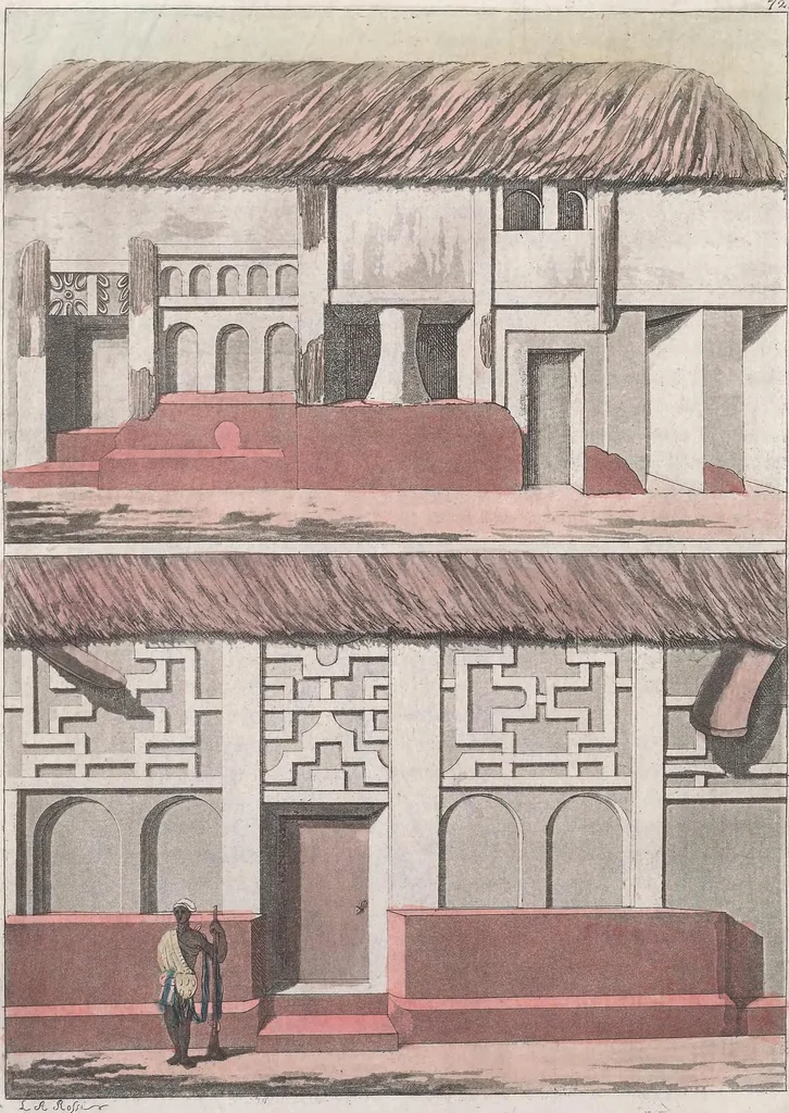 An illustration from Le Costume ancien et moderne ; ou, Histoire du gouvernement, de la milice, de la religion, des arts, sciences et usages de tous les peuples anciens et modernes, d'après les monumens de l'antiquité et accompagné de dessins analogues au sujet, 1815, leaf 611