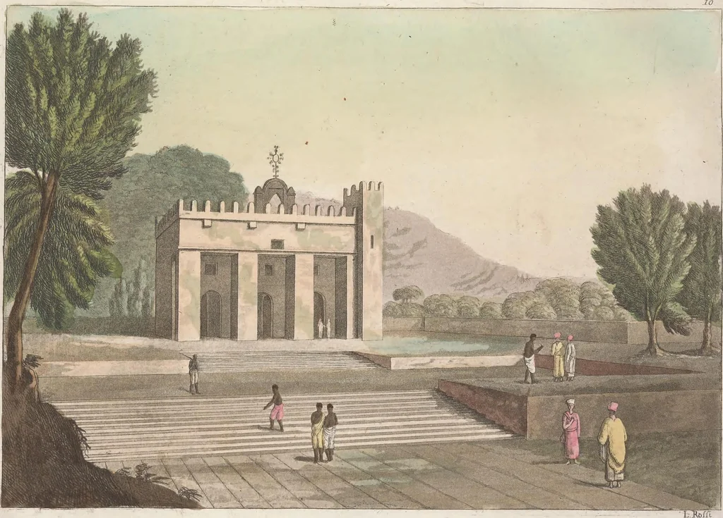 An illustration from Le Costume ancien et moderne ; ou, Histoire du gouvernement, de la milice, de la religion, des arts, sciences et usages de tous les peuples anciens et modernes, d'après les monumens de l'antiquité et accompagné de dessins analogues au sujet, 1815, leaf 97