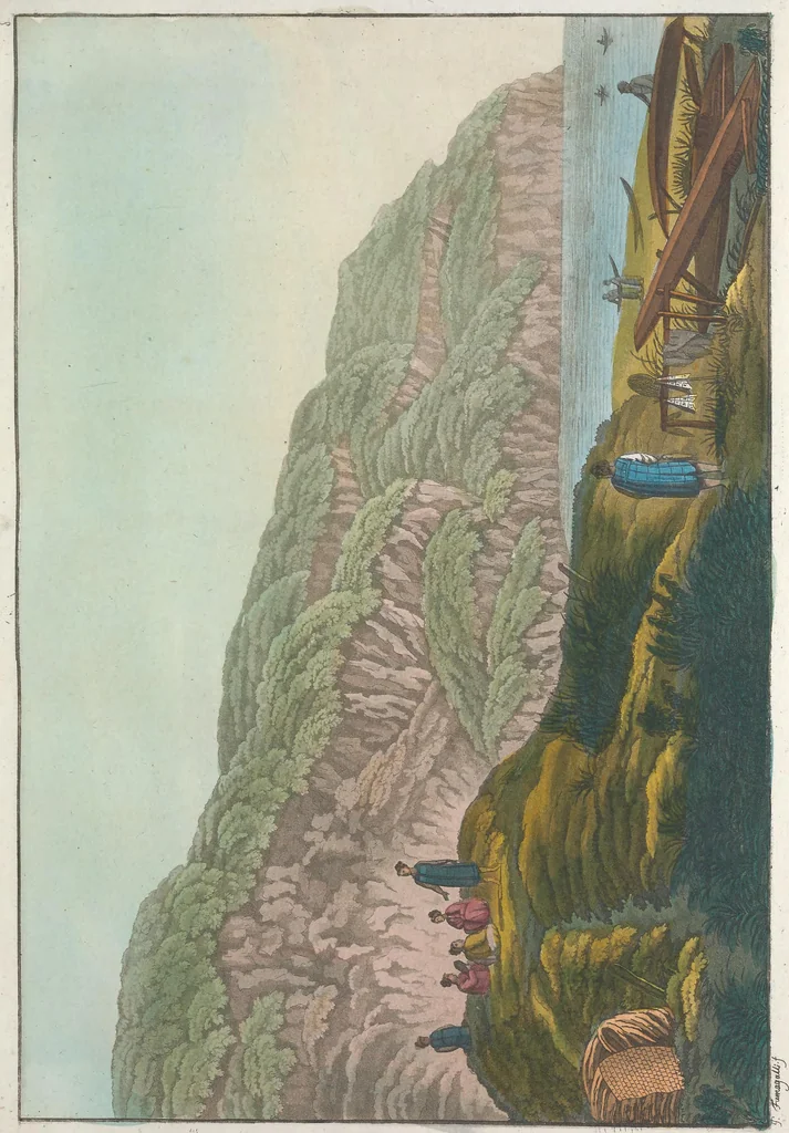 An illustration from Le Costume ancien et moderne ; ou, Histoire du gouvernement, de la milice, de la religion, des arts, sciences et usages de tous les peuples anciens et modernes, d'après les monumens de l'antiquité et accompagné de dessins analogues au sujet, 1815, leaf 102