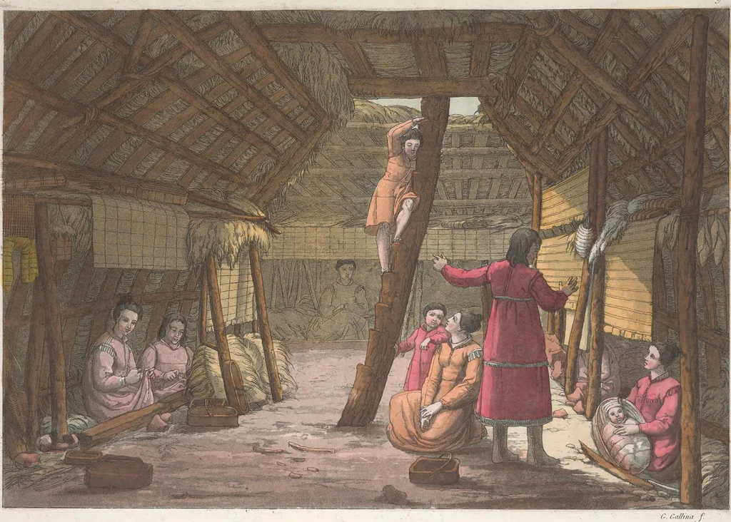 An illustration from Le Costume ancien et moderne ; ou, Histoire du gouvernement, de la milice, de la religion, des arts, sciences et usages de tous les peuples anciens et modernes, d'après les monumens de l'antiquité et accompagné de dessins analogues au sujet, 1815, leaf 104