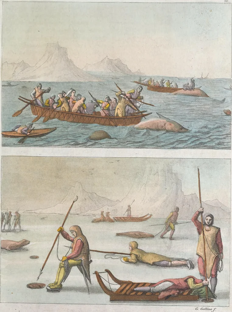 An illustration from Le Costume ancien et moderne ; ou, Histoire du gouvernement, de la milice, de la religion, des arts, sciences et usages de tous les peuples anciens et modernes, d'après les monumens de l'antiquité et accompagné de dessins analogues au sujet, 1815, leaf 242
