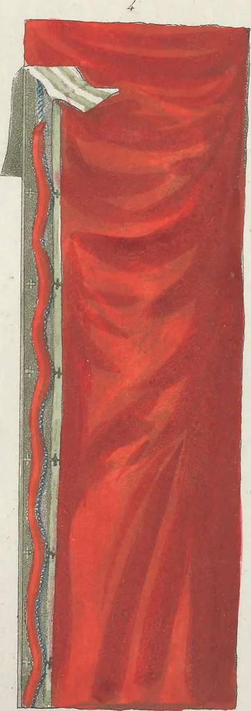 An illustration from Le Costume ancien et moderne ; ou, Histoire du gouvernement, de la milice, de la religion, des arts, sciences et usages de tous les peuples anciens et modernes, d'après les monumens de l'antiquité et accompagné de dessins analogues au sujet, 1815, leaf 345