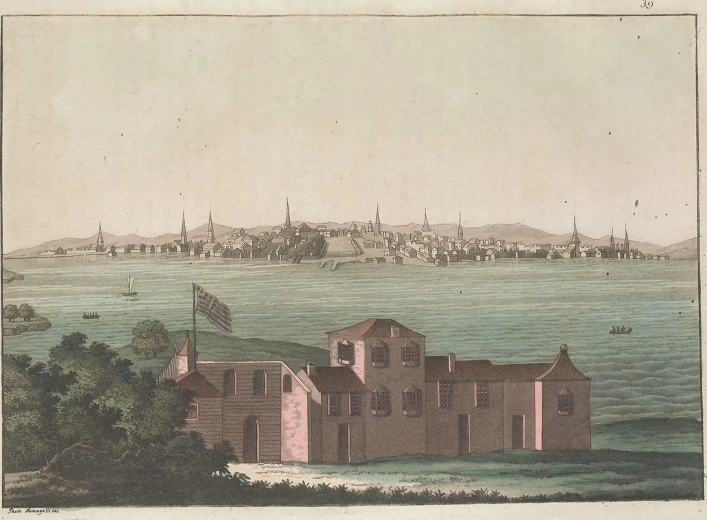 An illustration from Le Costume ancien et moderne ; ou, Histoire du gouvernement, de la milice, de la religion, des arts, sciences et usages de tous les peuples anciens et modernes, d'après les monumens de l'antiquité et accompagné de dessins analogues au sujet, 1815, leaf 421