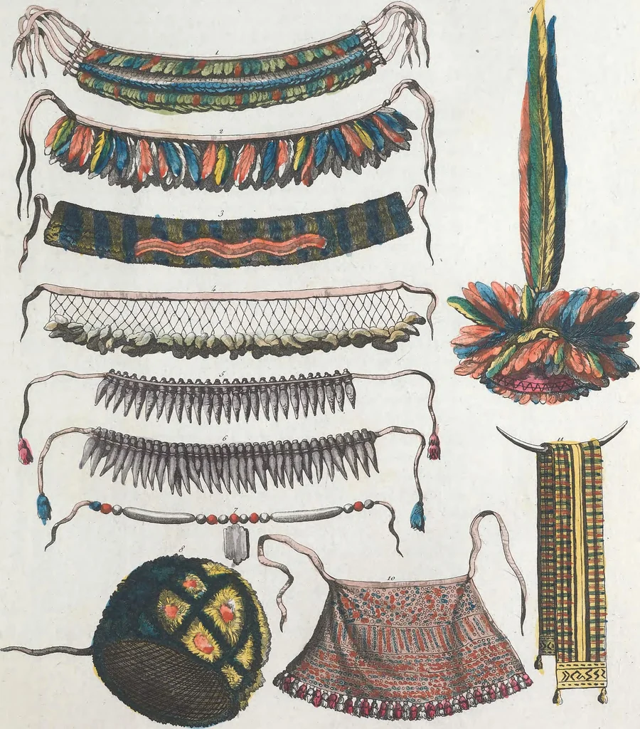 An illustration from Le Costume ancien et moderne ; ou, Histoire du gouvernement, de la milice, de la religion, des arts, sciences et usages de tous les peuples anciens et modernes, d'après les monumens de l'antiquité et accompagné de dessins analogues au sujet, 1815, leaf 498