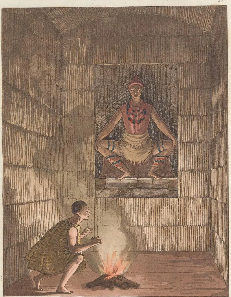 An illustration from Le Costume ancien et moderne ; ou, Histoire du gouvernement, de la milice, de la religion, des arts, sciences et usages de tous les peuples anciens et modernes, d'après les monumens de l'antiquité et accompagné de dessins analogues au sujet, 1815, leaf 538