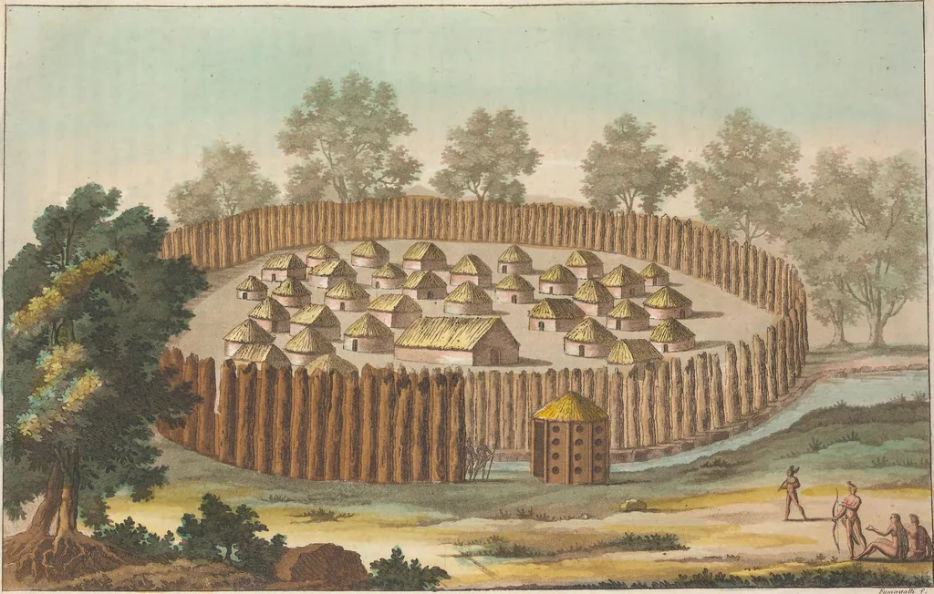 An illustration from Le Costume ancien et moderne ; ou, Histoire du gouvernement, de la milice, de la religion, des arts, sciences et usages de tous les peuples anciens et modernes, d'après les monumens de l'antiquité et accompagné de dessins analogues au sujet, 1815, leaf 595