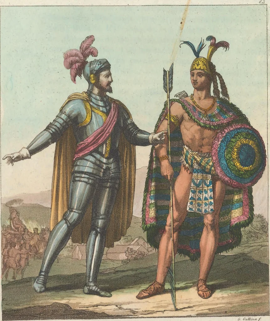 An illustration from Le Costume ancien et moderne ; ou, Histoire du gouvernement, de la milice, de la religion, des arts, sciences et usages de tous les peuples anciens et modernes, d'après les monumens de l'antiquité et accompagné de dessins analogues au sujet, 1815, leaf 667
