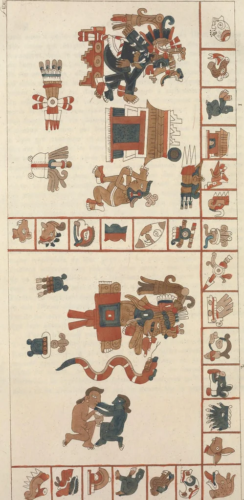 An illustration from Le Costume ancien et moderne ; ou, Histoire du gouvernement, de la milice, de la religion, des arts, sciences et usages de tous les peuples anciens et modernes, d'après les monumens de l'antiquité et accompagné de dessins analogues au sujet, 1815, leaf 689