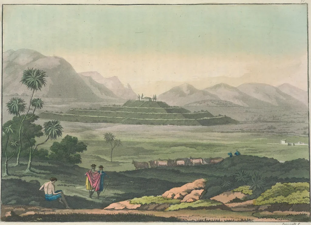 An illustration from Le Costume ancien et moderne ; ou, Histoire du gouvernement, de la milice, de la religion, des arts, sciences et usages de tous les peuples anciens et modernes, d'après les monumens de l'antiquité et accompagné de dessins analogues au sujet, 1815, leaf 705