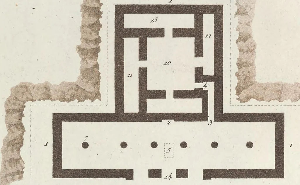 An illustration from Le Costume ancien et moderne ; ou, Histoire du gouvernement, de la milice, de la religion, des arts, sciences et usages de tous les peuples anciens et modernes, d'après les monumens de l'antiquité et accompagné de dessins analogues au sujet, 1815, leaf 724