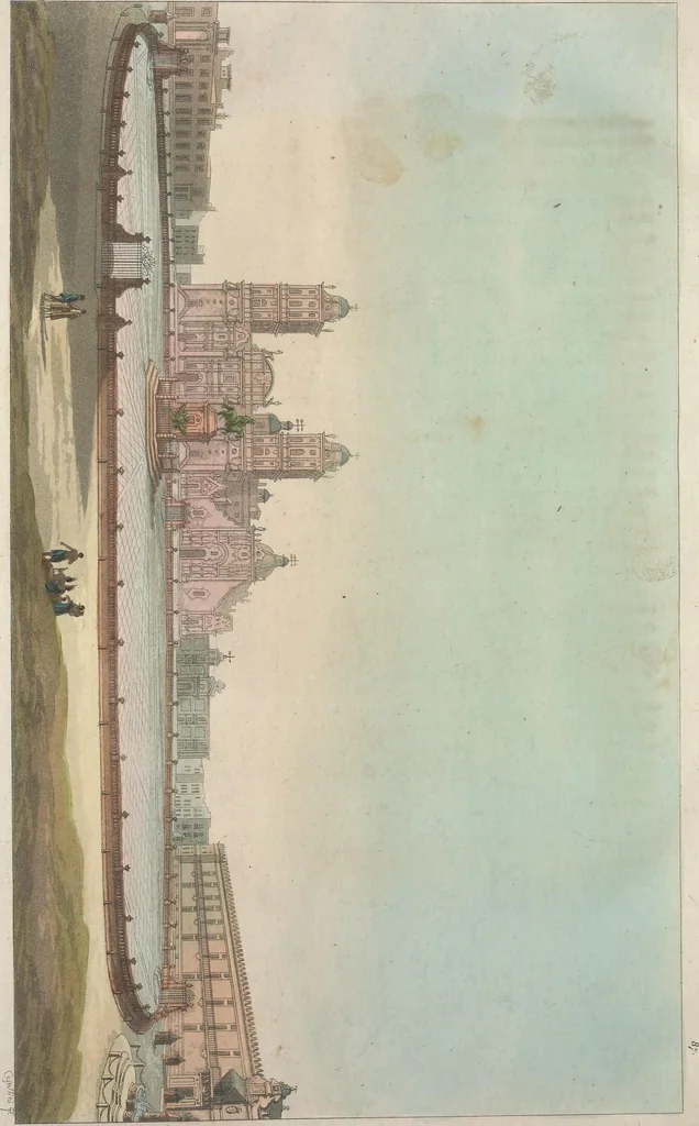 An illustration from Le Costume ancien et moderne ; ou, Histoire du gouvernement, de la milice, de la religion, des arts, sciences et usages de tous les peuples anciens et modernes, d'après les monumens de l'antiquité et accompagné de dessins analogues au sujet, 1815, leaf 793
