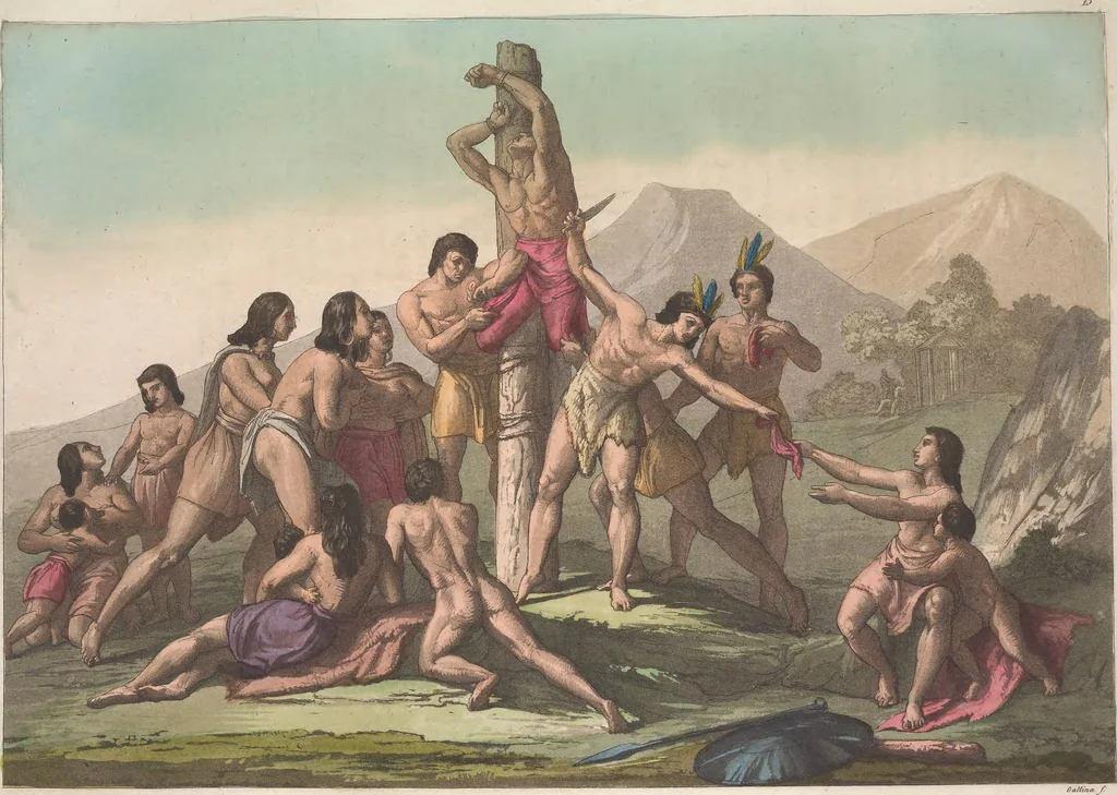 An illustration from Le Costume ancien et moderne ; ou, Histoire du gouvernement, de la milice, de la religion, des arts, sciences et usages de tous les peuples anciens et modernes, d'après les monumens de l'antiquité et accompagné de dessins analogues au sujet, 1815, leaf 144