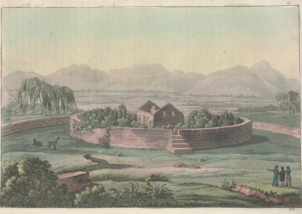 An illustration from Le Costume ancien et moderne ; ou, Histoire du gouvernement, de la milice, de la religion, des arts, sciences et usages de tous les peuples anciens et modernes, d'après les monumens de l'antiquité et accompagné de dessins analogues au sujet, 1815, leaf 215