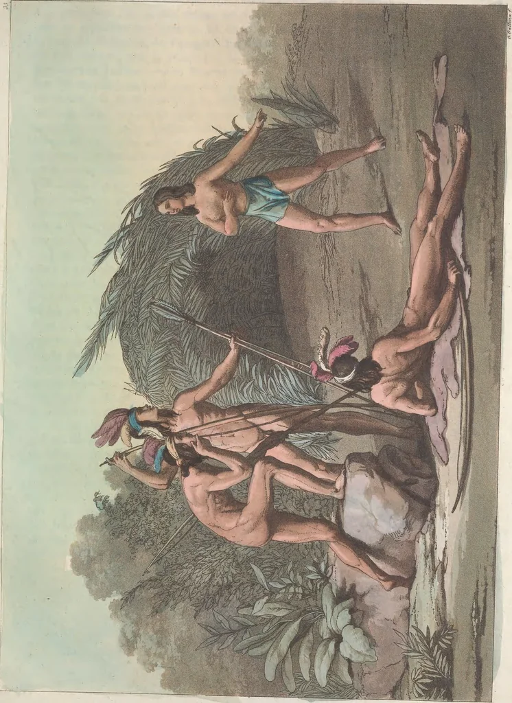 An illustration from Le Costume ancien et moderne ; ou, Histoire du gouvernement, de la milice, de la religion, des arts, sciences et usages de tous les peuples anciens et modernes, d'après les monumens de l'antiquité et accompagné de dessins analogues au sujet, 1815, leaf 310
