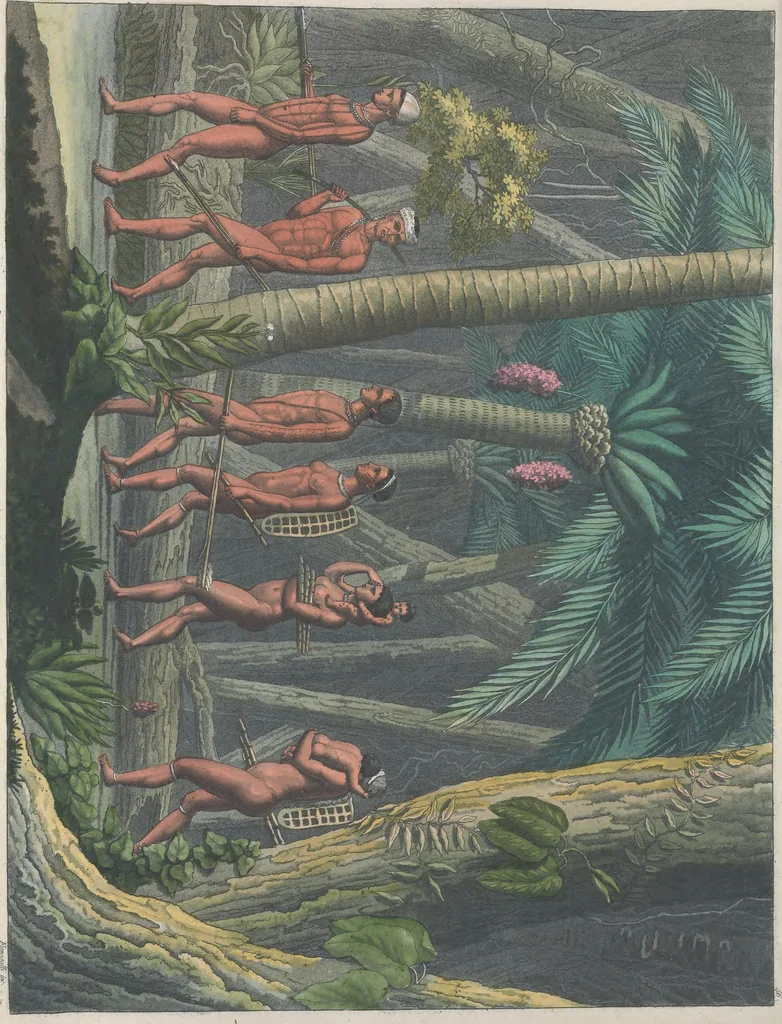 An illustration from Le Costume ancien et moderne ; ou, Histoire du gouvernement, de la milice, de la religion, des arts, sciences et usages de tous les peuples anciens et modernes, d'après les monumens de l'antiquité et accompagné de dessins analogues au sujet, 1815, leaf 435