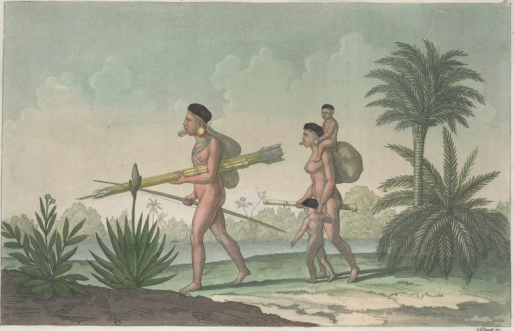 An illustration from Le Costume ancien et moderne ; ou, Histoire du gouvernement, de la milice, de la religion, des arts, sciences et usages de tous les peuples anciens et modernes, d'après les monumens de l'antiquité et accompagné de dessins analogues au sujet, 1815, leaf 446