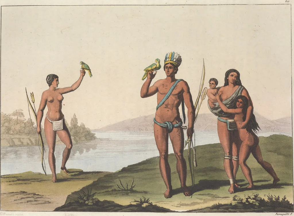 An illustration from Le Costume ancien et moderne ; ou, Histoire du gouvernement, de la milice, de la religion, des arts, sciences et usages de tous les peuples anciens et modernes, d'après les monumens de l'antiquité et accompagné de dessins analogues au sujet, 1815, leaf 529